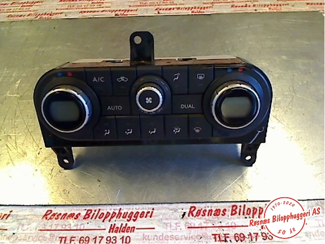 Varmeapparat betjening til Nissan Qashqai, 2010-2014 (Type I, Fase 2)  (NISSAN|27500 BR45A)