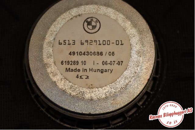 Bilstereo høyttaler til BMW 5-Serie 2003-2010 (E60/E61) (E60/E61) (BMW|6513 6929100-01|)