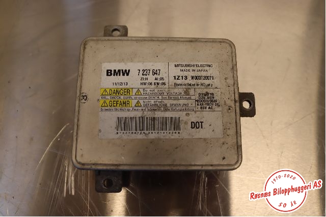 Styreenhet xenon/ballast til BMW X1 2009-2015 (E84) (E84) (BMW|7 237 647|)