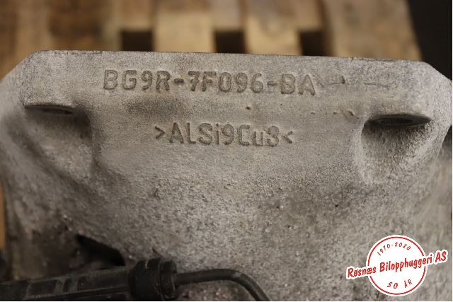 Girkasse manuell 6-trinn til Ford S-Max 2010-2015 (Type I, Fase 2)  (FORD|BG9R-7F096-BA|)