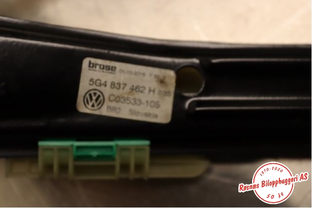 Ruteheis til VW e-Golf 2014-2017 (Fase 1)  (VOLKSWAGEN|5G4 837 462 H|)