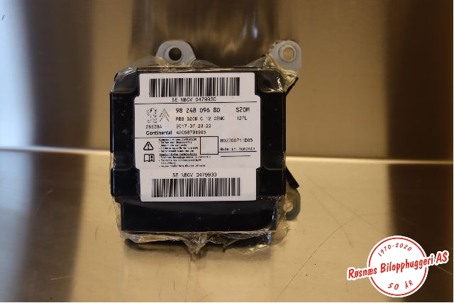 Airbag elektronikk til Citroën C3 2016-->> (Type III) (CITROEN|98 248 096 80|)