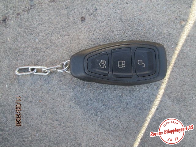 Nøkkel til Ford Focus 2011-2014 (Type III, Fase 1) (FORD|)