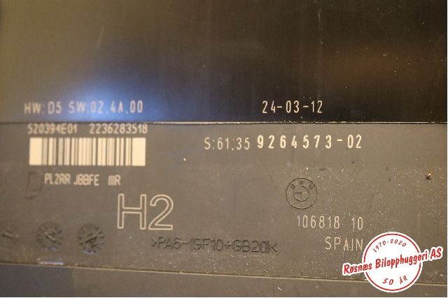 Styreenhet diverse til BMW X1 2009-2015 (E84) (E84) (BMW|9264573-02|)