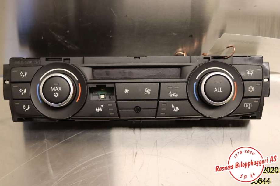 Varmeapparat betjening til BMW X1 2009-2015 (E84) (E84) (BMW|6411 9263302-01|)