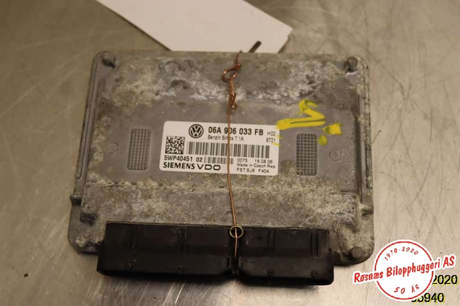 Styreenhet motor til Škoda Octavia, 2005-2008 (Type II, Fase 1)  (SKODA|06A 906 033 FB)