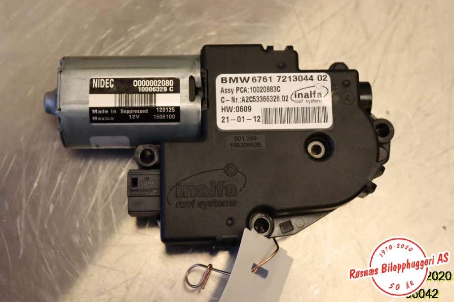 Takluke motor til BMW X1 2009-2015 (E84) (E84) (BMW|6761 7213044 02|)