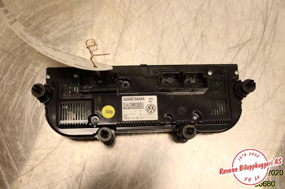 Varmeapparat betjening til VW Golf VII 2012-2017 (Fase 1)  (VOLKSWAGEN|5G0907044AA|)