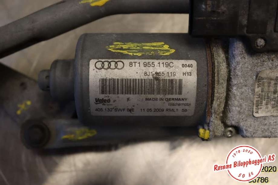 Viskermotor frontrute til Audi A5 2007-2016 (Type I) (AUDI|8T1955119C|)