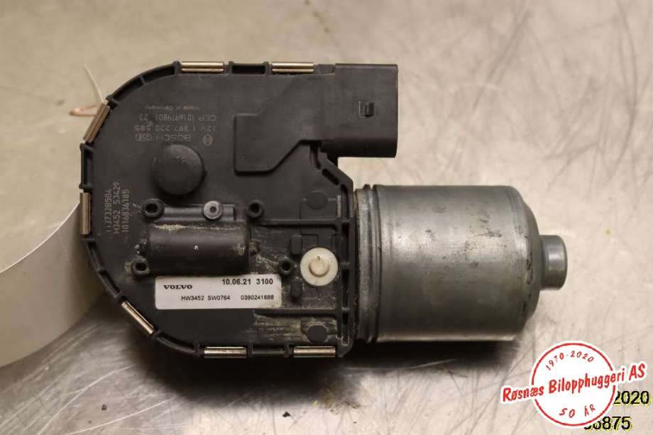 Viskermotor frontrute til Volvo C30 2006-2009 (Fase 1)  (VOLVO|0390241688|)