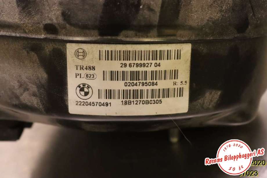 Bremsekraft-forsterker til BMW i3 2013-2022  (BMW|29 6799927 04|34336858913|22204570491)
