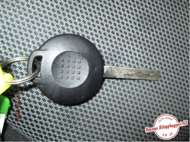 Nøkkel til Mitsubishi Colt 2009-2013 (Type VII, Fase 2)  (MITSUBISHI|)
