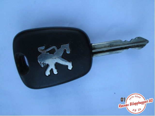 Nøkkel til Peugeot Partner 2002-2008 (Type I, Fase 2)  (PEUGEOT|)