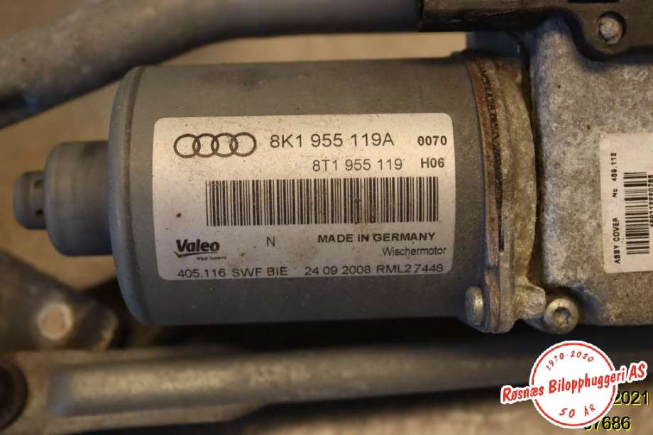 Viskeroverføring til Audi A4 2007-2014 (Type IV) (B8) (B8) (AUDI|8K1 955 023 C|)
