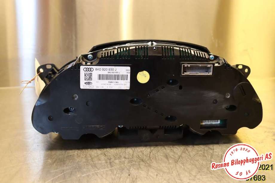 Speedometer til Audi A4 2007-2014 (Type IV) (B8) (B8) (AUDI|8K0 920 930 J|)