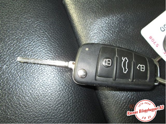 Nøkkel til Audi A6, 2008-2011 (Type III, Fase 2) (C6) (C6) (AUDI|)
