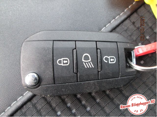 Nøkkel til Peugeot 2008 2013-2019 (Type I)  (PEUGEOT|)