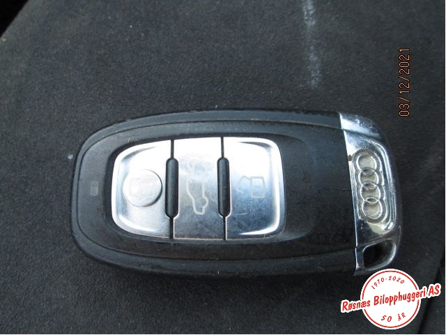 Nøkkel til Audi A4, 2007-2014 (Type IV) (B8) (B8) (AUDI|)