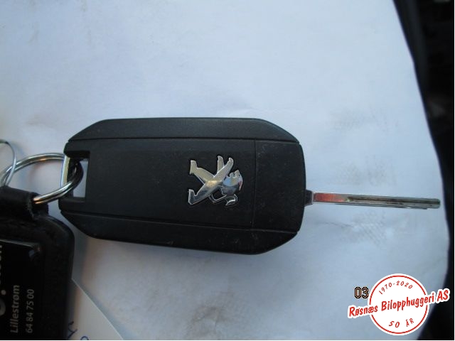 Nøkkel til Peugeot 208 2012-2019 (Type I) (PEUGEOT|)