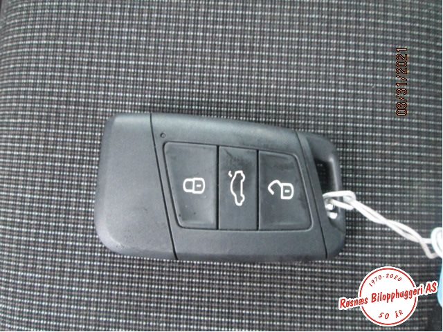 Nøkkel til VW Passat 2015-2019 (Fase 1) (B8) (B8) (VOLKSWAGEN|)