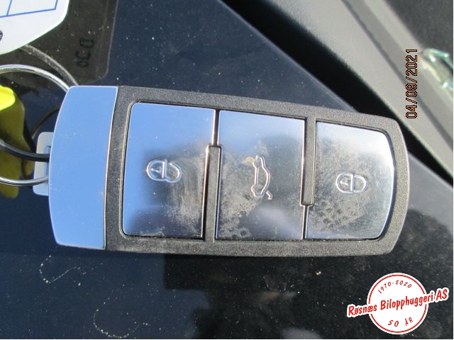 Nøkkel til VW Passat 2011-2015 (B7) (B7) (VOLKSWAGEN|)