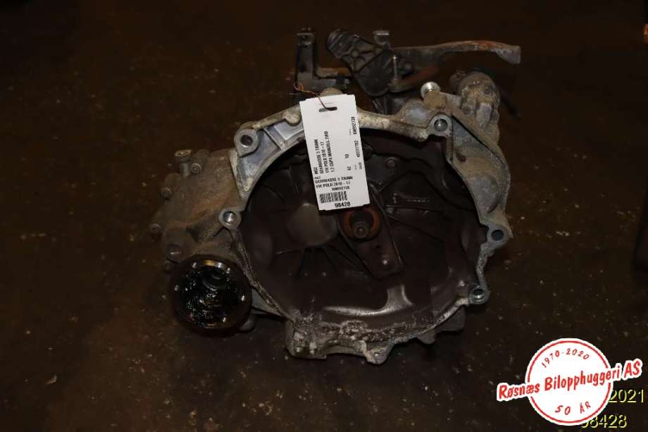 Girkasse manuell til VW Polo 2009-2014 (Type V, Fase 1)  (VOLKSWAGEN|MGZ|)