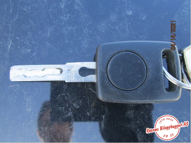 Nøkkel til Audi A4 1999-2001 (Type I, Fase 2) (B5) (B5) (AUDI|)