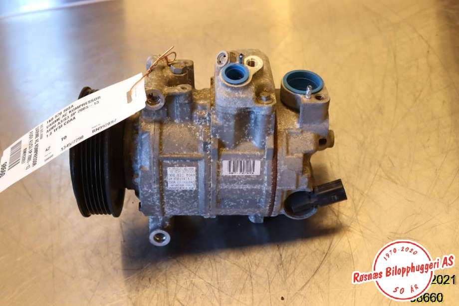Aircondition kompressor til Audi A3, 2009-2012 (Type II, Fase 2)  (AUDI|1K0 820 808A)