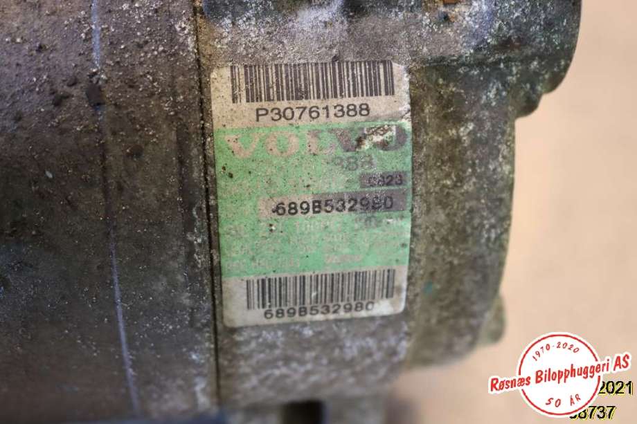 Aircondition kompressor til Volvo XC70 2005-2007 (Type I, Fase 2)  (VOLVO|8708581|)