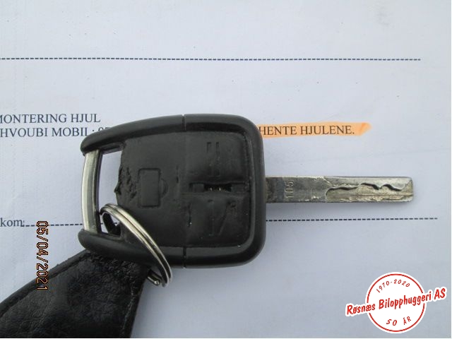 Nøkkel til Opel Vectra C 2002-2005 (Type I)  (OPEL|)