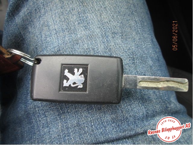 Nøkkel til Peugeot 3008 2009-2016 (Type I)  (PEUGEOT|)