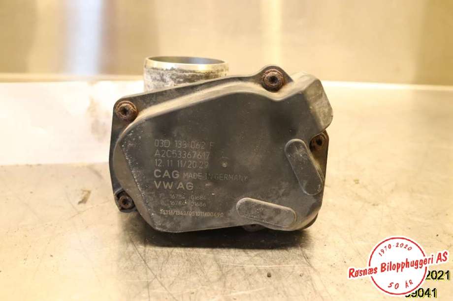 Spjeldhus til VW Polo 2009-2014 (Type V, Fase 1)  (VOLKSWAGEN|03D 133 062 F|)