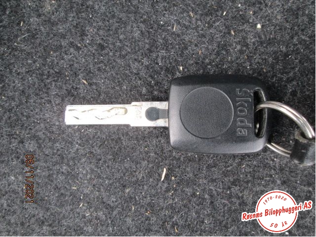 Nøkkel til Škoda Fabia 2000-2007 (Type I)  (SKODA|)