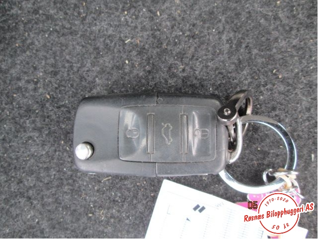 Nøkkel til VW Golf V, Combi 2003-2008  (VOLKSWAGEN|)