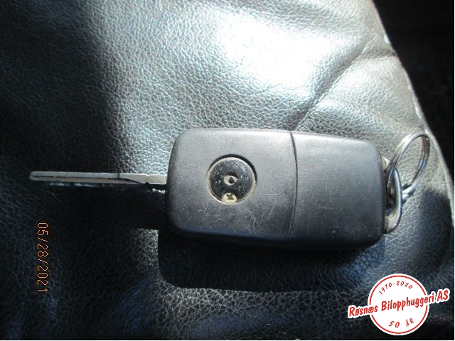 Nøkkel til VW Transporter / Caravelle 2003-2009 (Fase 1) (T5) (T5) (VOLKSWAGEN|)