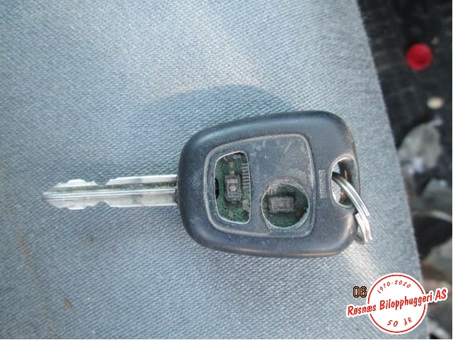 Nøkkel til Citroën Berlingo 2002-2008 (Type I, Fase 2)  (CITROEN|)