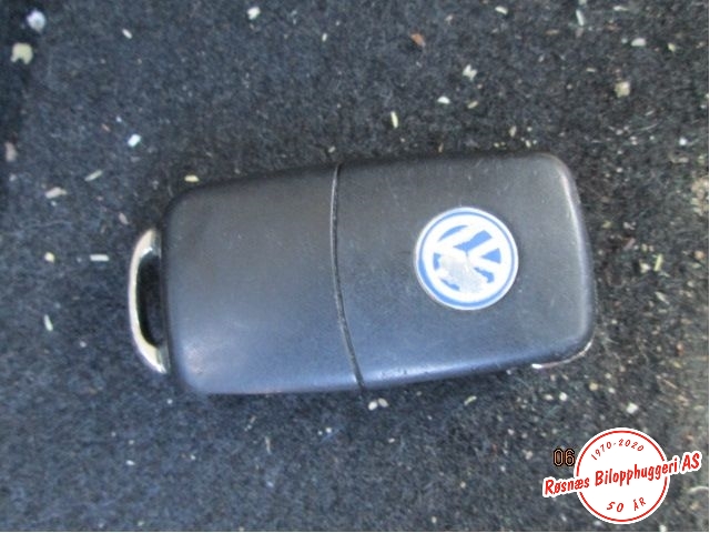 Nøkkel til VW Touran 2007-2010 (Type I, Fase 2)  (VOLKSWAGEN|)