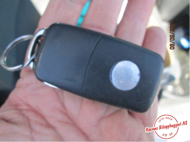 Nøkkel til VW Caddy 2004-2010 (Type III, Fase 1)  (VOLKSWAGEN|)