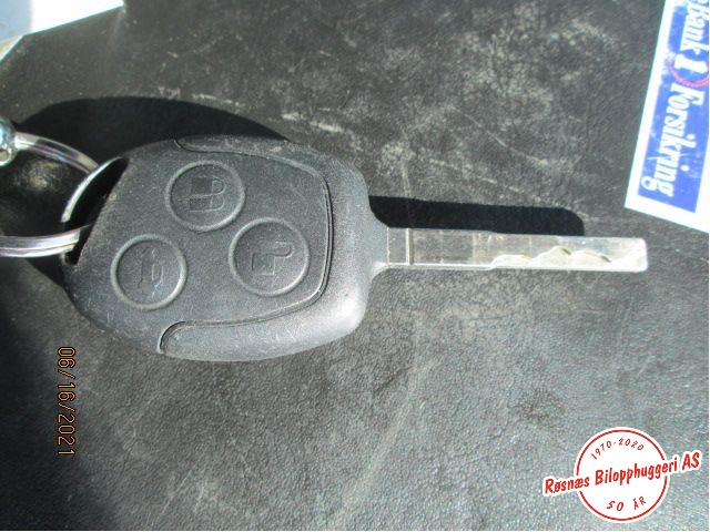 Nøkkel til Ford Focus 2004-2007 (Type II, Fase 1) (FORD|)