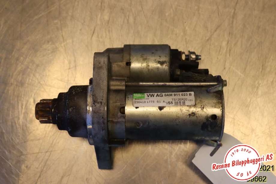 Starter til VW Golf VI, 2008-2012  (VOLKSWAGEN|0AM 911 023 B)