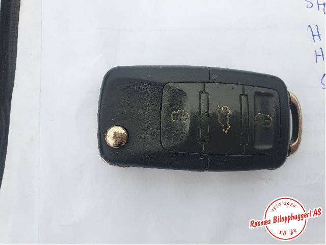 Nøkkel til VW Touran 2003-2006 (Type I, Fase 1)  (VOLKSWAGEN|)