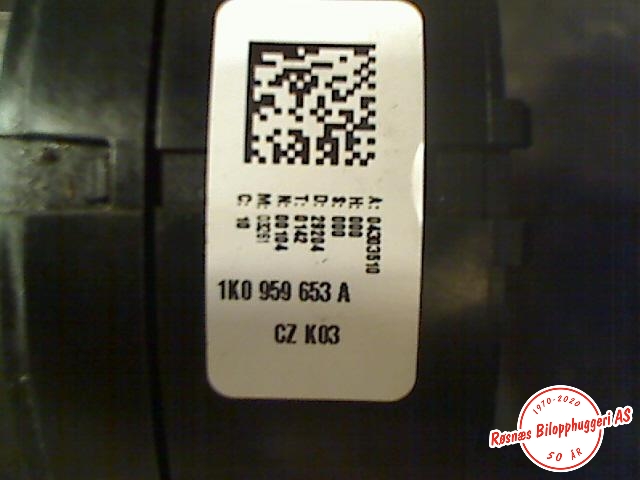 Airbag slepering til Audi A3 2003-2008 (Type II, Fase 1) (AUDI|1K0959653A|)