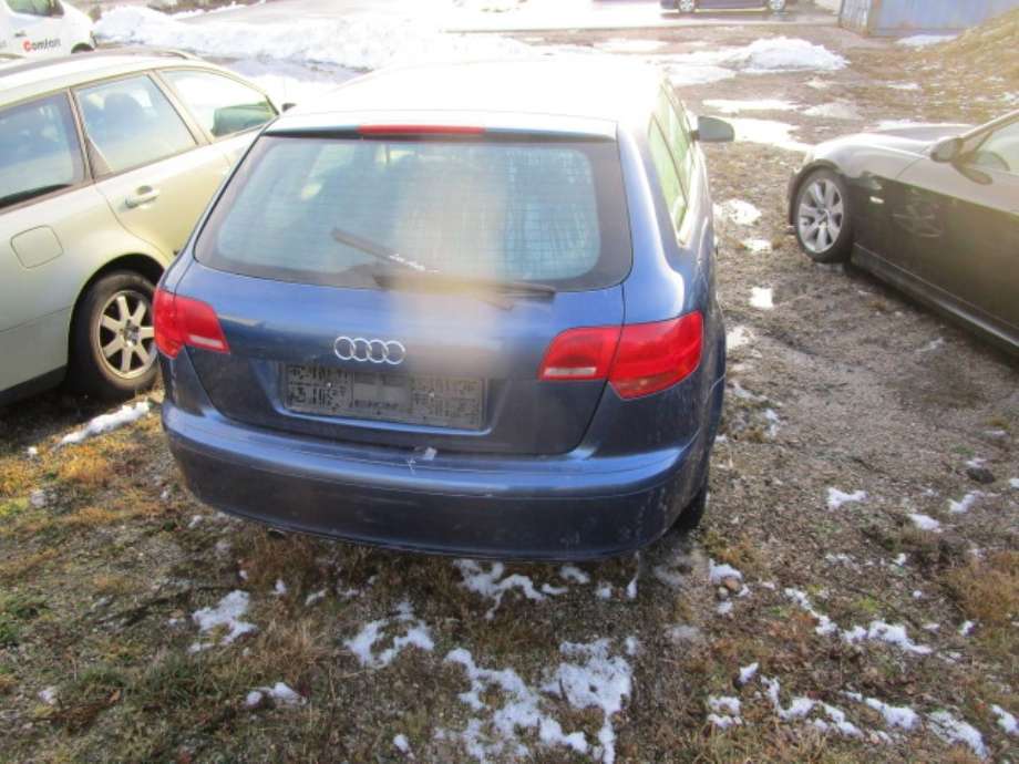 Audi A3 2003-2008 (Type II, Fase 1) , Motorkode: BLF, Girkassekode: