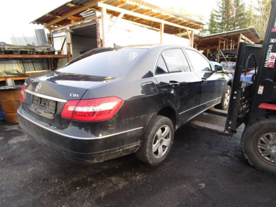 Mercedes E-Klasse 2009-2013 (Fase 1) (W212) (W212), Motorkode: 651924, Girkassekode: 