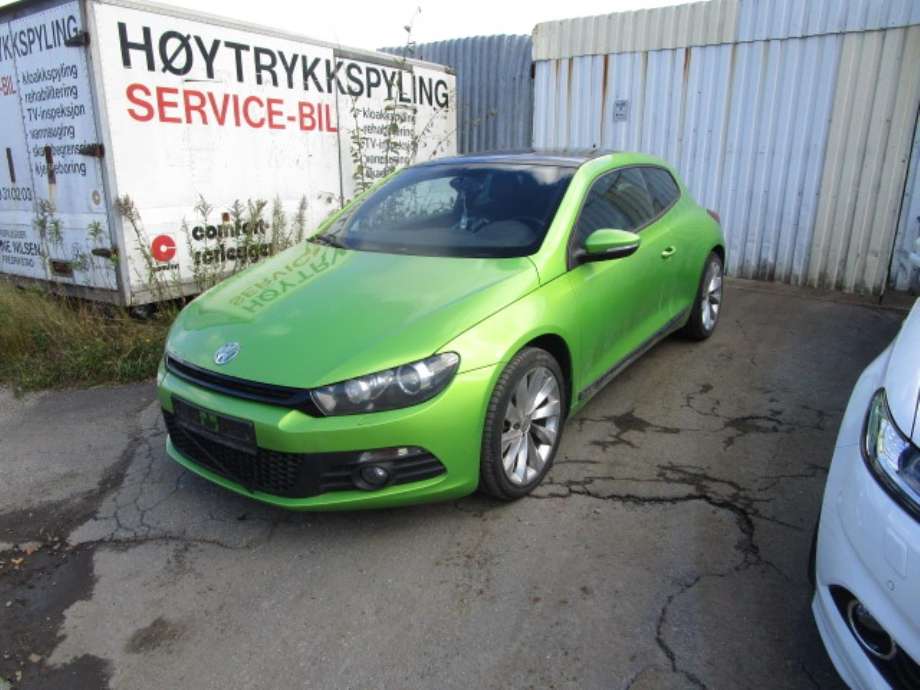 VW Scirocco 2008-2013 , Motorkode: CAV, Girkassekode: 