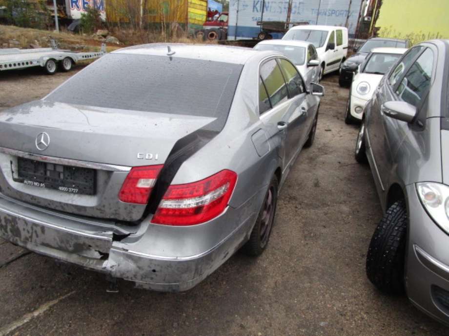 Mercedes E-Klasse 2009-2013 (Fase 1) (W212) (W212), Motorkode: 651924, Girkassekode: 