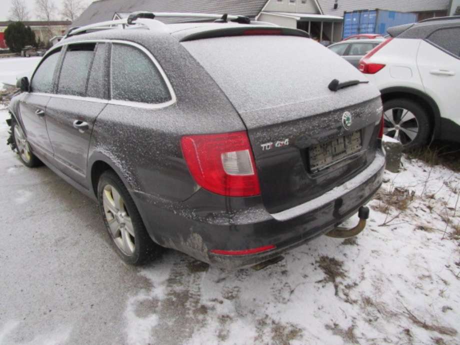 Škoda Superb 2008-2015 (Type II) , Motorkode: CFF, Girkassekode: 