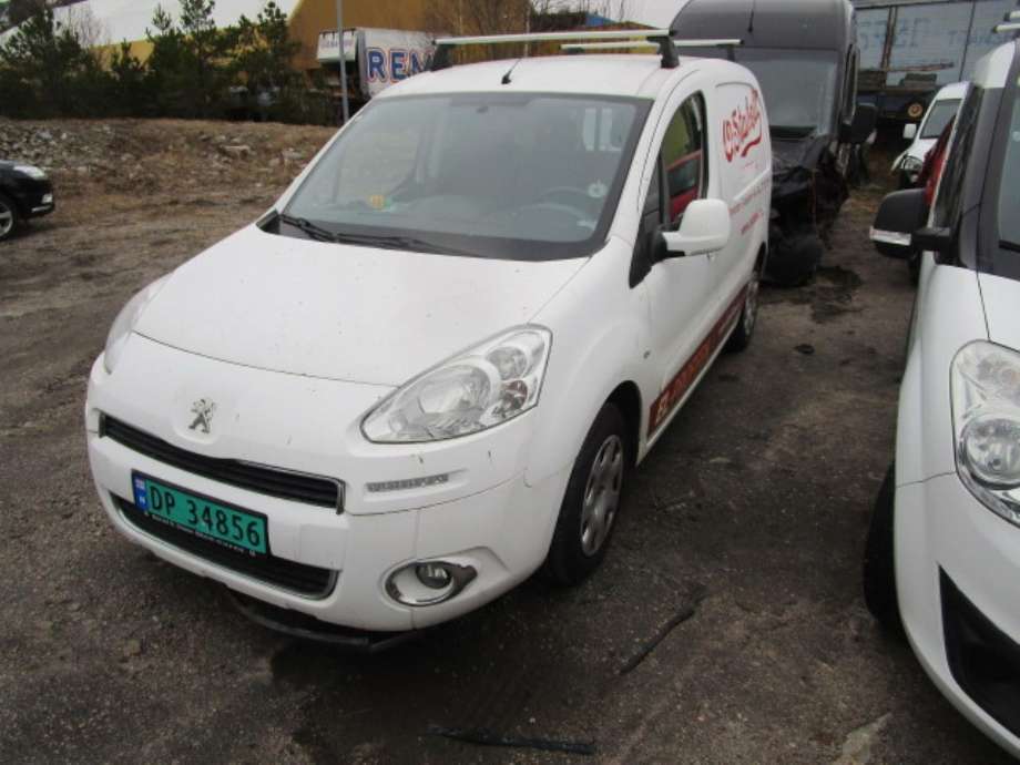 Peugeot Partner 2008-2015 (Type II, Fase 1) , Motorkode: 9H06, Girkassekode: 