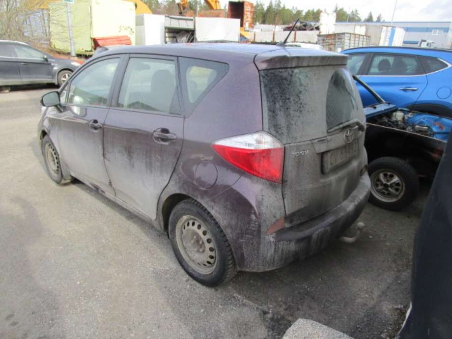 Toyota Verso-S 2011-2015 (COMBI) (COMBI), Motorkode: 1NR-FE, Girkassekode: 