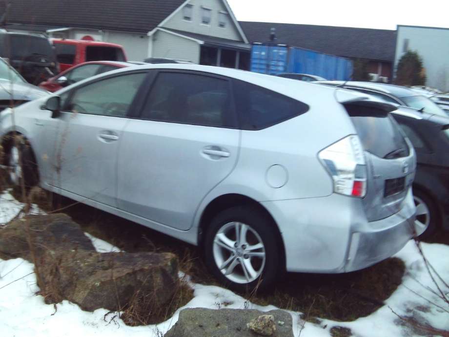 Toyota Prius +7 2012-2020 (Type III) (stasjonsvogn) (stasjonsvogn), Motorkode: 2ZR-FXE, Girkassekode: 